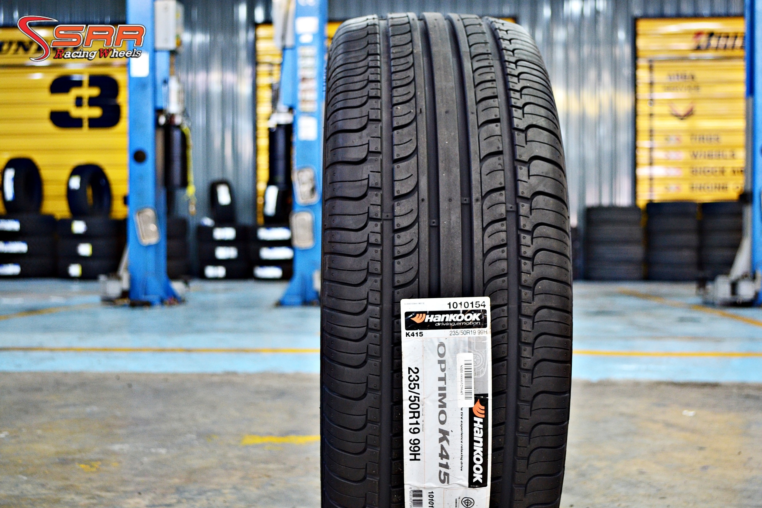 HANKOOK OPTIMO K415 235/50R19 ยางใหม่ปี19 ลดราคาพิเศษ