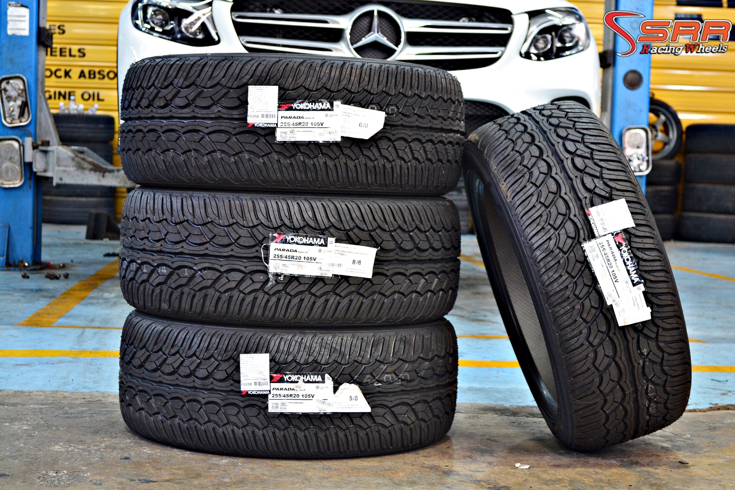 YOKOHAMA PARADA 255/45R20 ยางญี่ปุ่น SUV ลดราคาพิเศษ