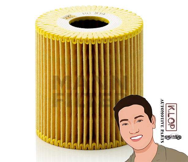 HU819X ไส้กรองนำมันเครื่อง (VOLVO) S80,S70/V70,S40/V40 : MANN-FILTER แท้นำเข้ายุโรป