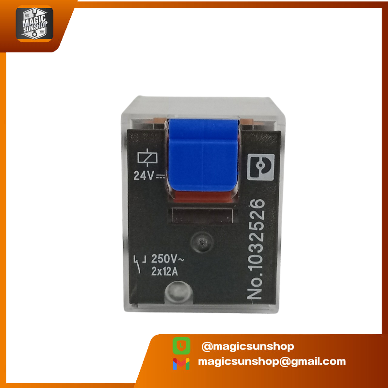 Relay PHOENIX 250V 2x12A No.1032526