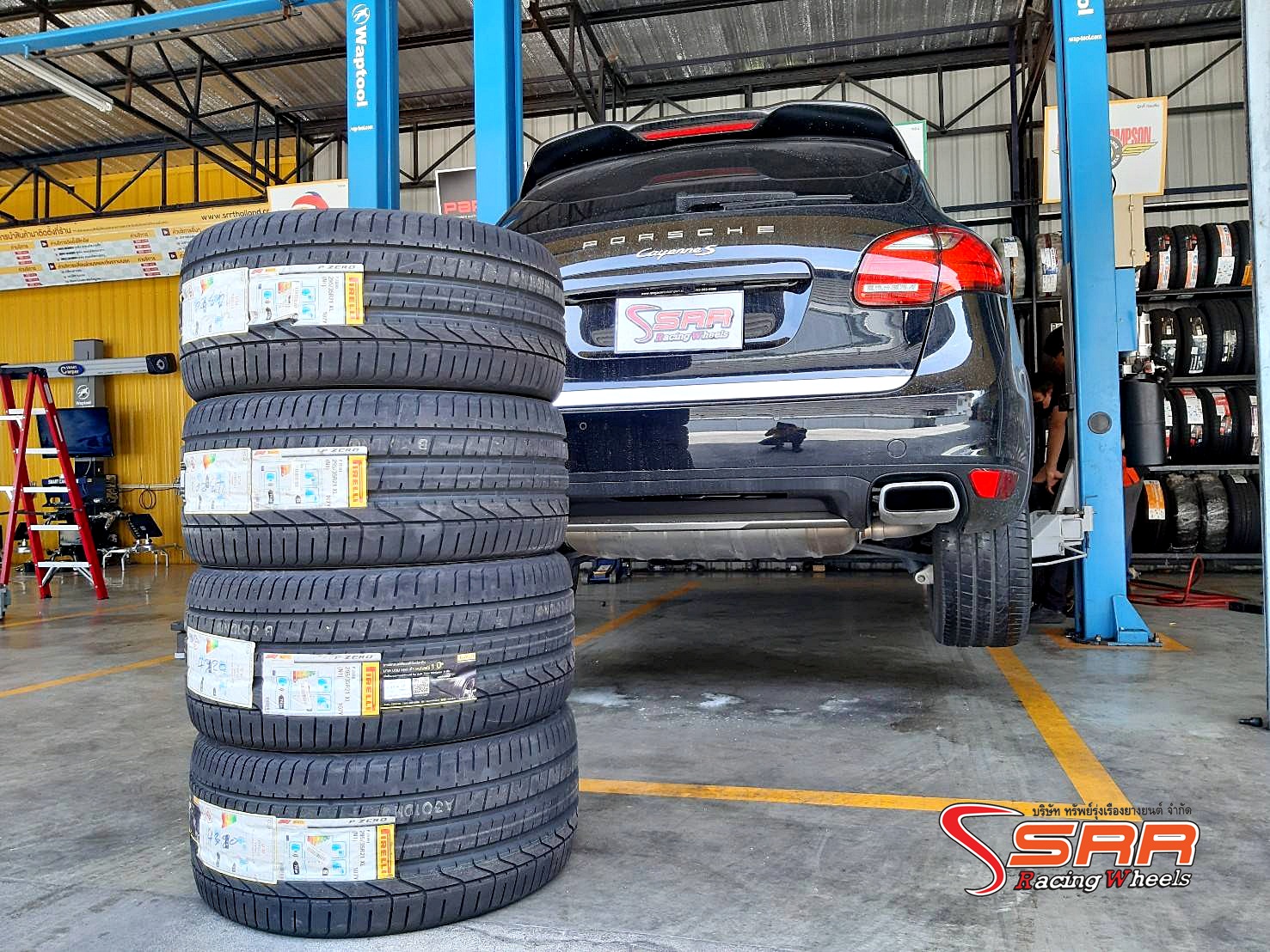 PIRELLI P ZERO N1 295/35R21 ราคาพิเศษ ใส่รถPorsche Cayenne