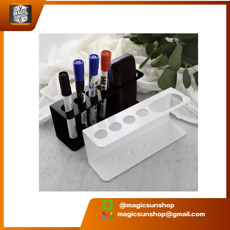 925577 00-1 Storage Rack for Whiteboard Marker & Eraser (Black)