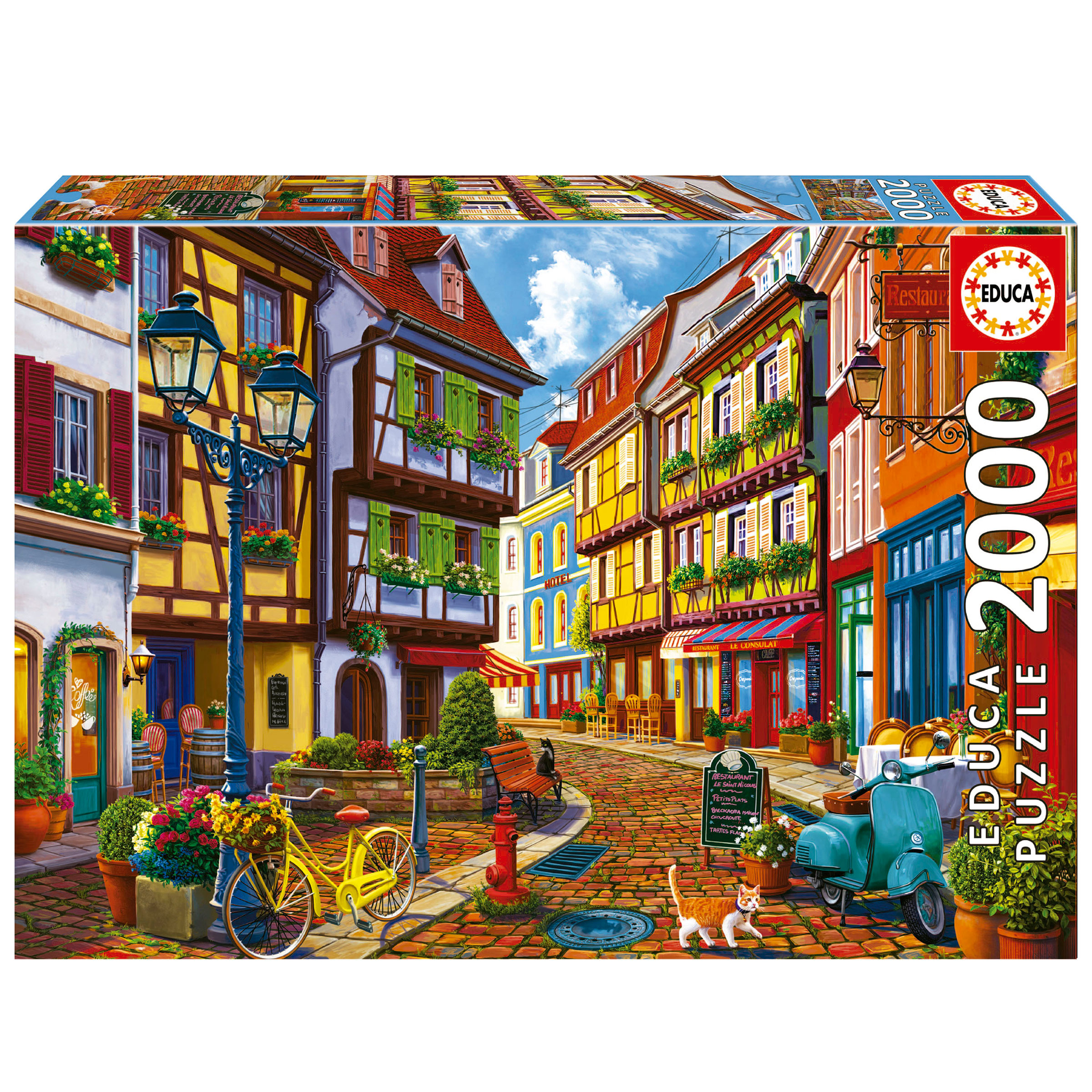 Educa - Bright Street by Artworld 2000 pcs.