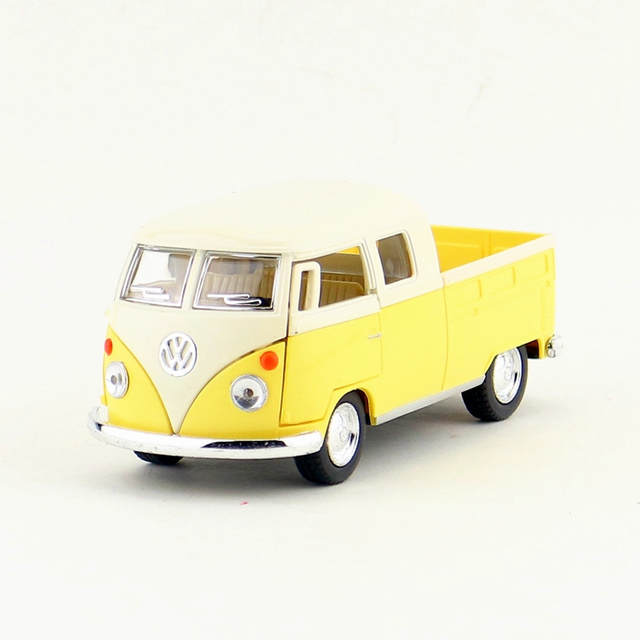 1963 Volkswagen Bus Double Cab Pickup โมเดลรถเหล็ก (ปลีก-ส่ง)