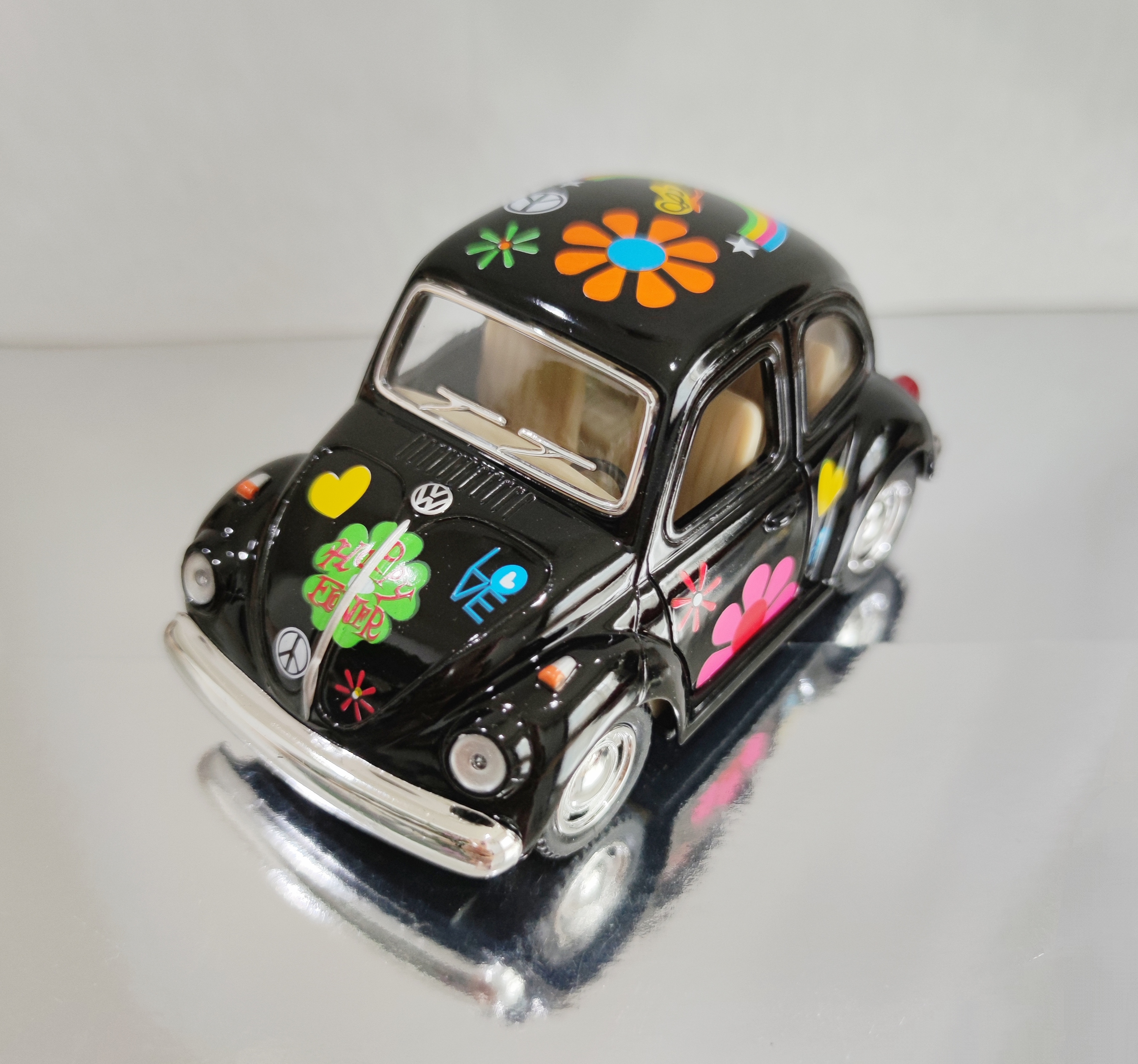 รถโฟล์คเต่า 1967 Volkswagen classical beetle โมเดลรถเหล็ก ขนาด 4 นิ้ว (ปลีก-ส่ง)