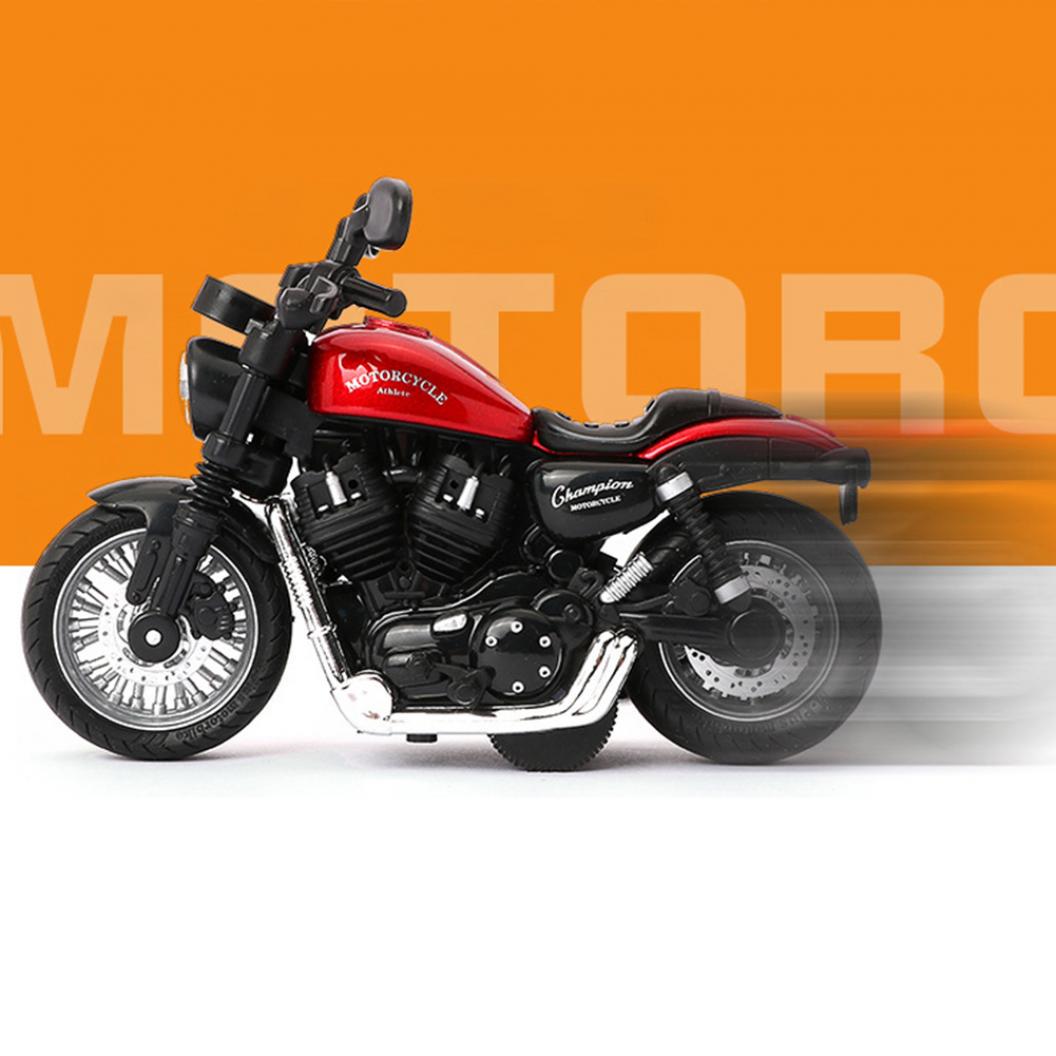 โมเดลรถมอเตอร์ไซค์ บิ๊กไบค์ Scale 1:14 มีเสียงมีไฟ (ปลีก-ส่ง)