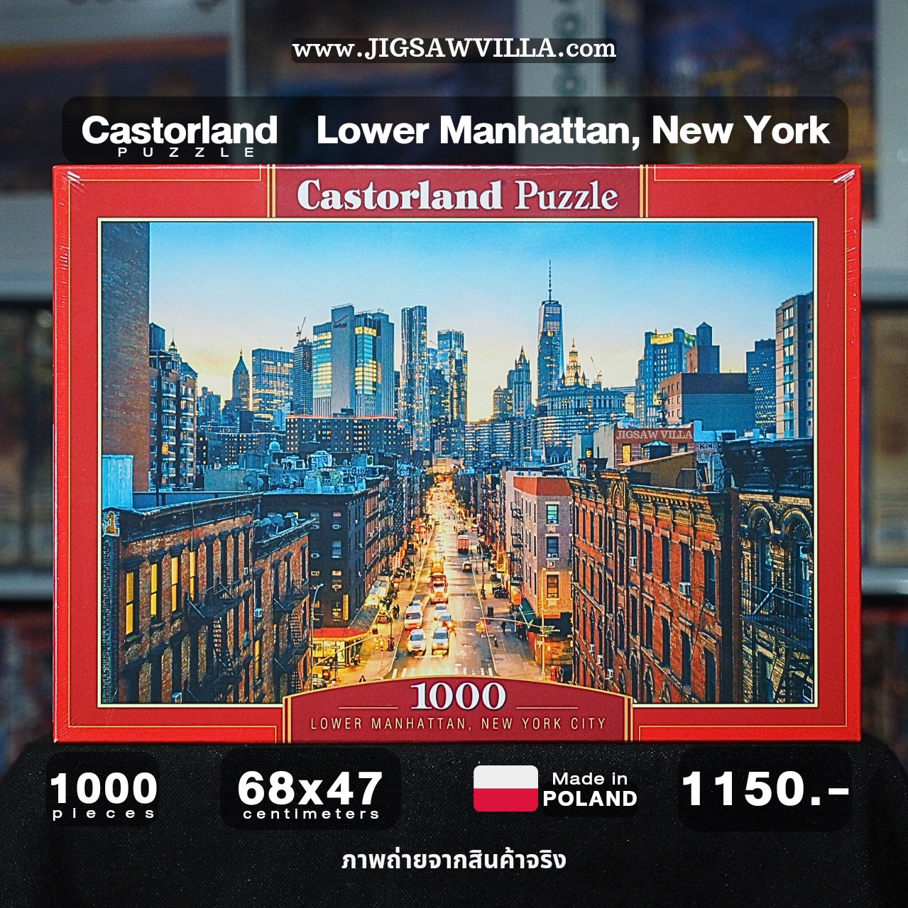 Castorland - Lower Manhattan, New York City 1000 pcs.