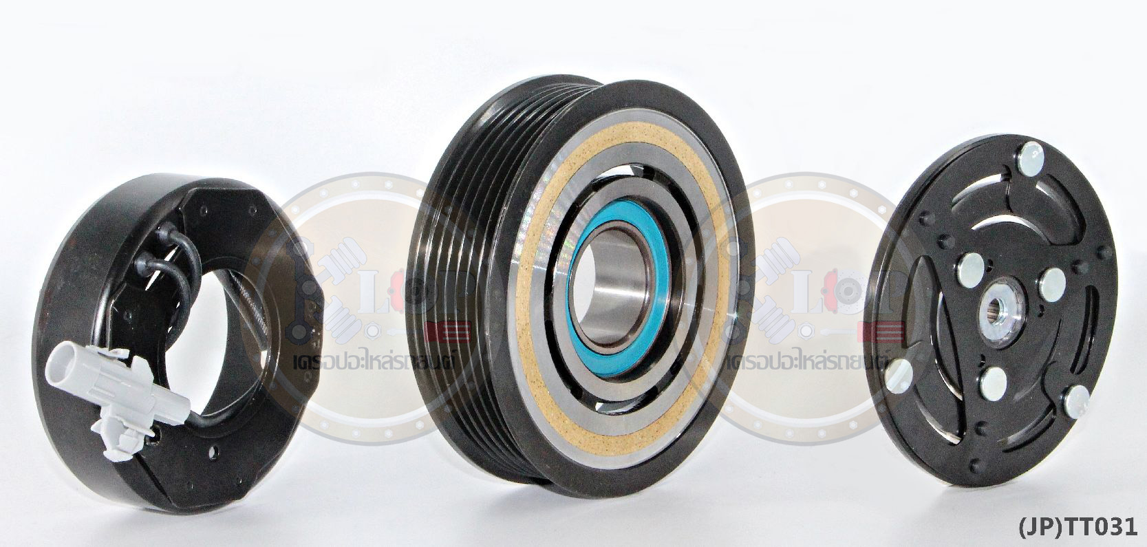 (JP)TT031-JP ชุดหน้าคลัทช์(Vinn) Toyota VIOS ปี2016 (10S) 110mm. 6PK 12V.(ญี่ปุ่น)