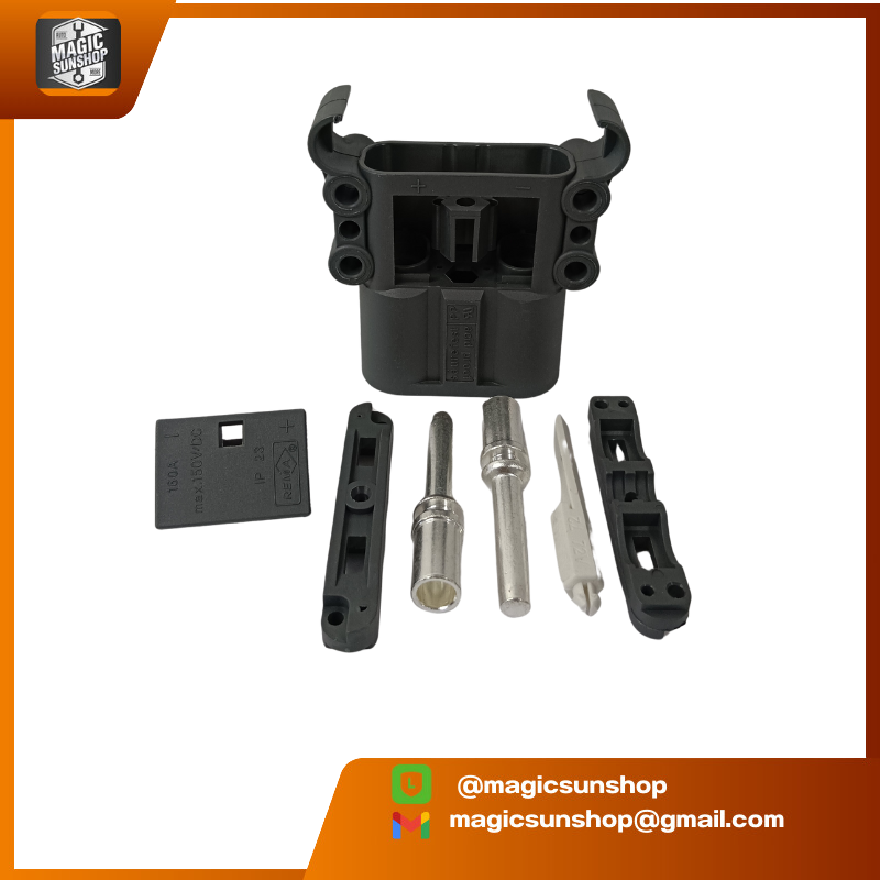 Forklift plug ปลั๊กรถยก REMAX 160A 150VDC Male/Female