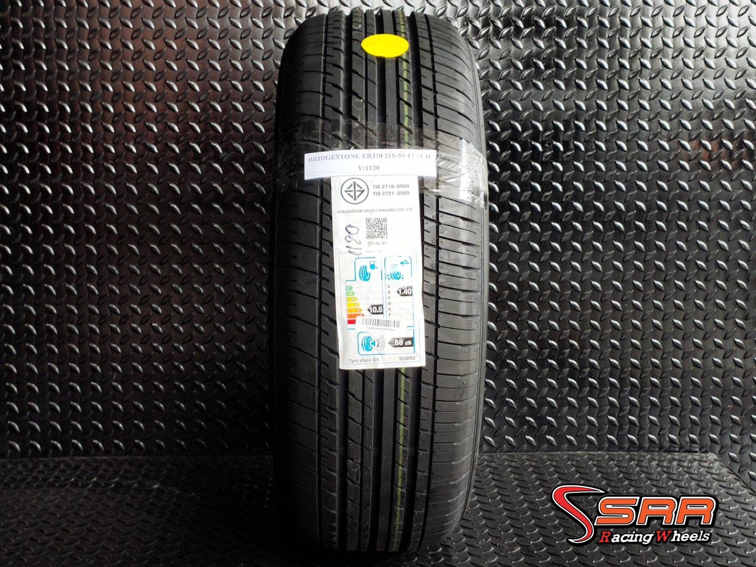 BRIDGESTONE TURANZA ER370 215/55R17 ยางใหม่ปี2020 ลดราคาพิเศษ