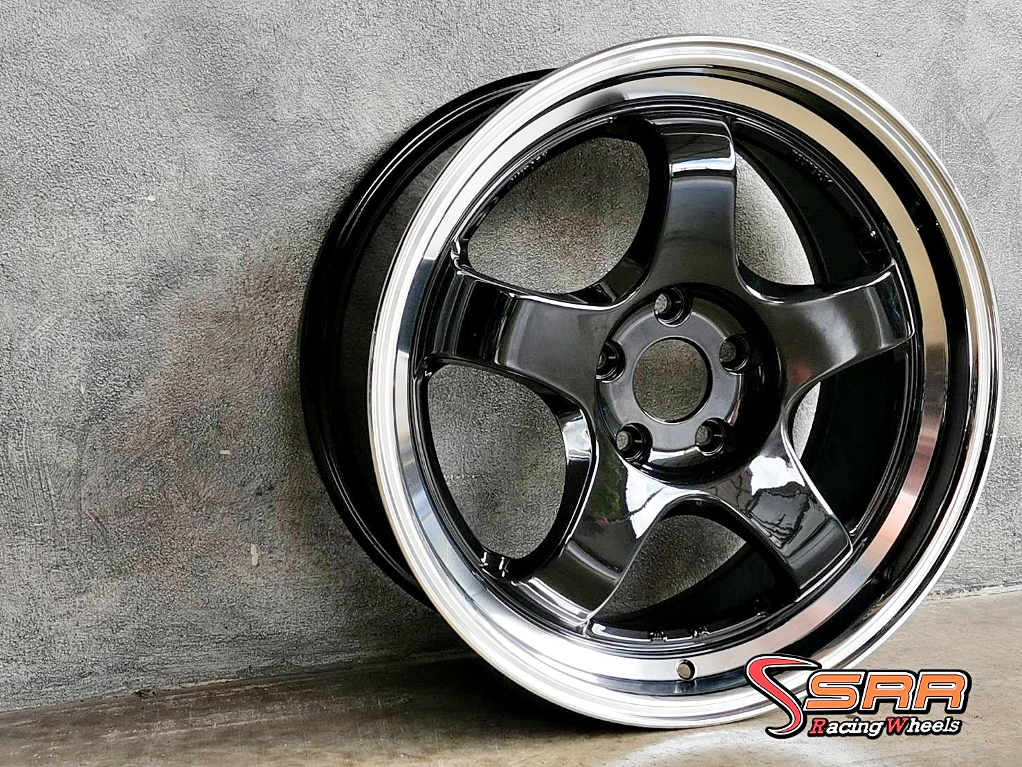 S1R TAM-3465 ขอบ18 5H114.3 ET35 XMPL/BLACK ชุดละ 14,000฿