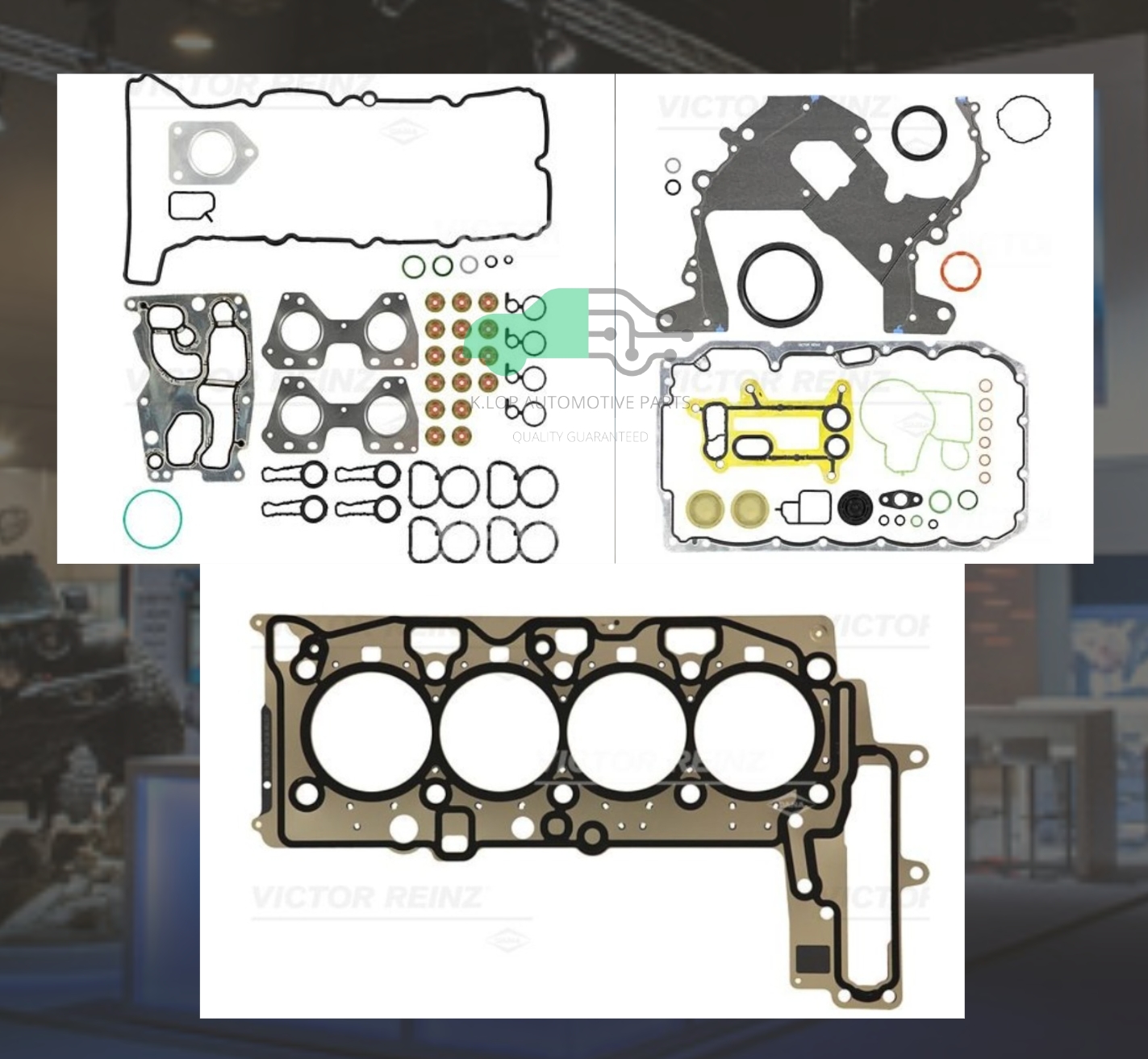 ปะเก็นชุด (Victor Reinz เยอรมัน) BMW 3 F30, 5 F10, X E84 F25 F15 (N47D20 ใหม่)