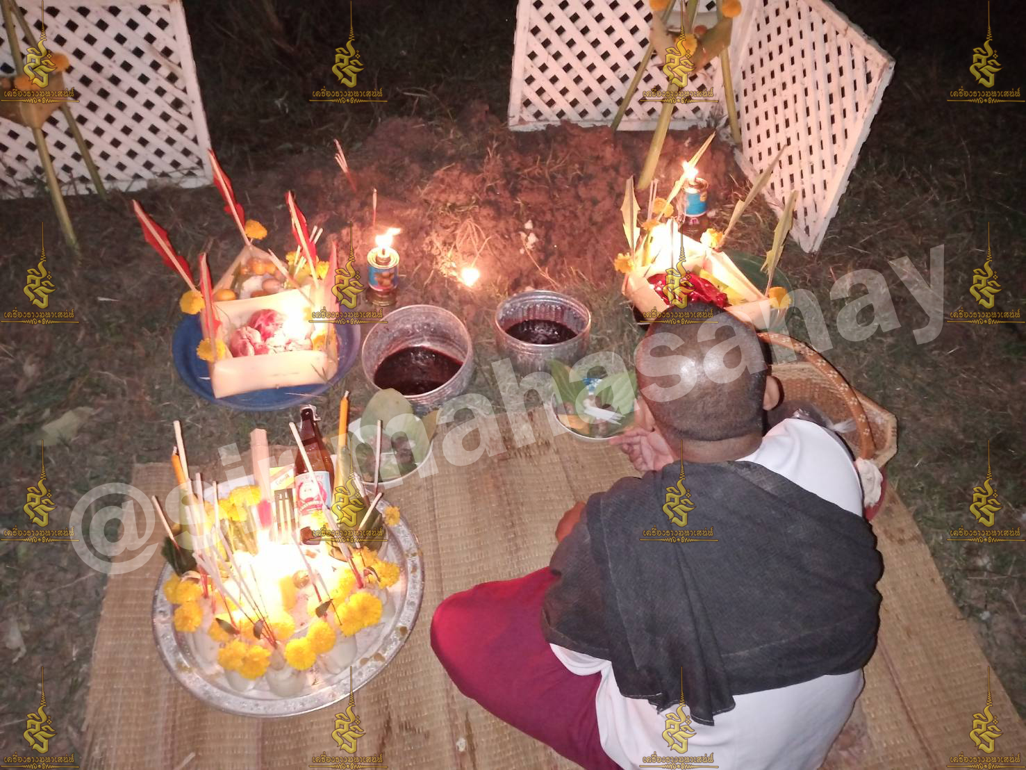 พิธีเสน่ห์แม่พรายทั้ง 7 อาจารย์เขมร พนมกุเลน