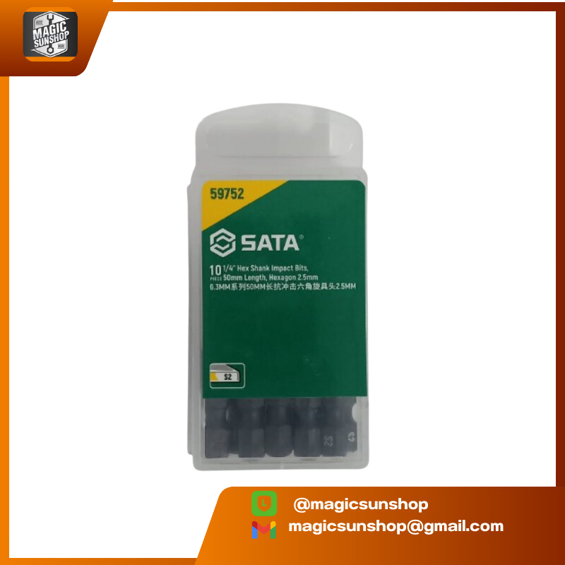 SATA หกเหลี่ยมหัวแฉก Hexagonal Beatle 59752 2.5mm