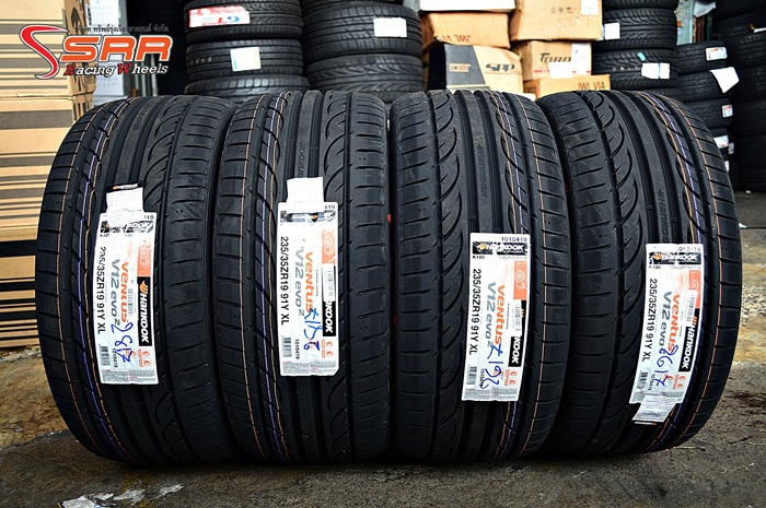 HANKOOK VENTUS V12 EVO2 235/35ZR19 ยางใหม่ ราคาพิเศษ ที่SRR