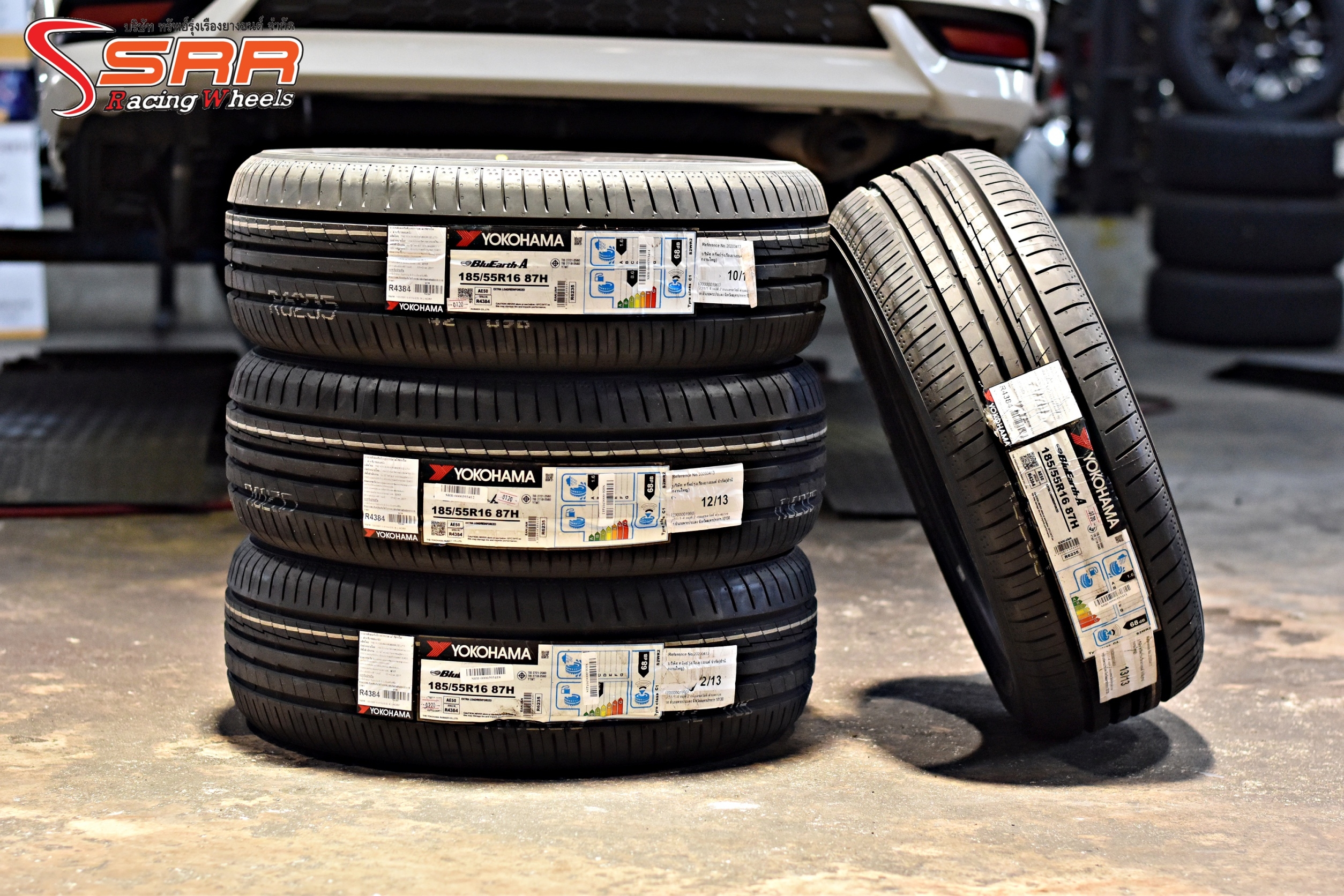 YOKOHAMA BluEarth-A AE-50 185/55R16 ยางญี่ปุ่น ปี2020 ราคาพิเศษ