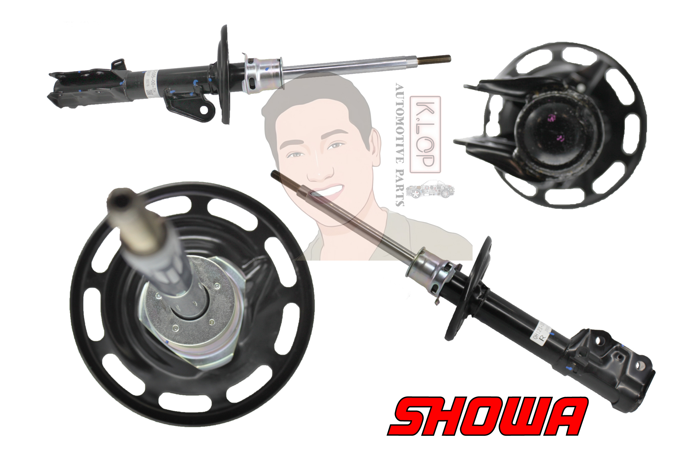 QH121-105/106-00-TH โช๊คอัพ(SHOWA)หน้า-ขวา,ซ้าย แท้ติดรถ HONDA CITY ZX เกียร์CVT/MT ปี2006 1.5L.***สินค้ามีใบรับประกัน 1 ปี (ราคาพิเศษต่อคู่)