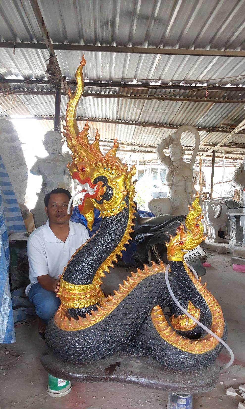 จำหน่ายรูปปั้นองค์ปู่พญานาคราช