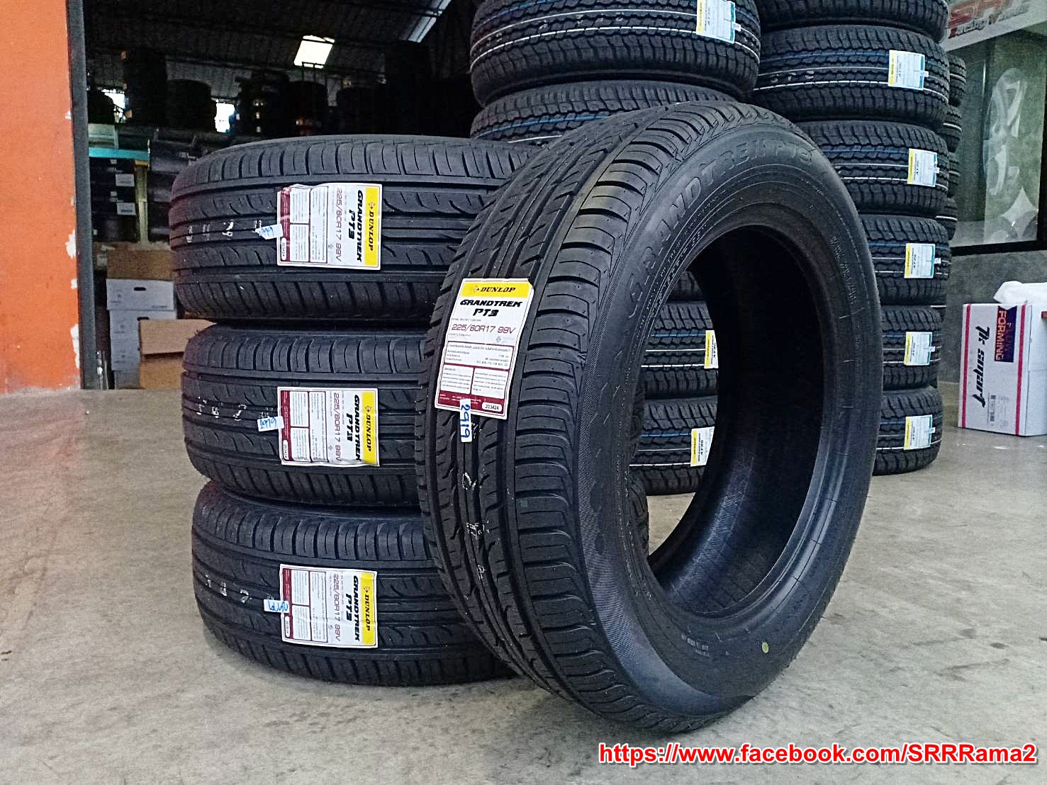 DUNLOP GRANDTREK PT3 225/60R17 ยางสำหรับรถอเนกประสงค์ ยางSUV