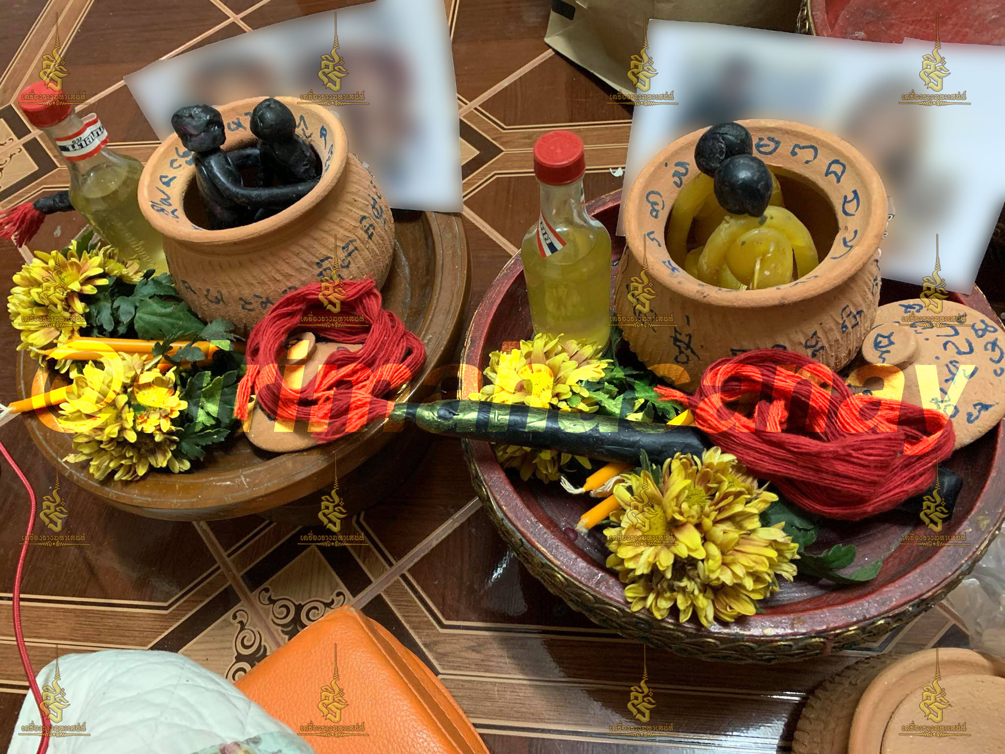 พิธีหอมดอกฮัก อาจารย์เสก สำนักสักยันต์ป๋ารมีเศรษฐีเรือนคำ