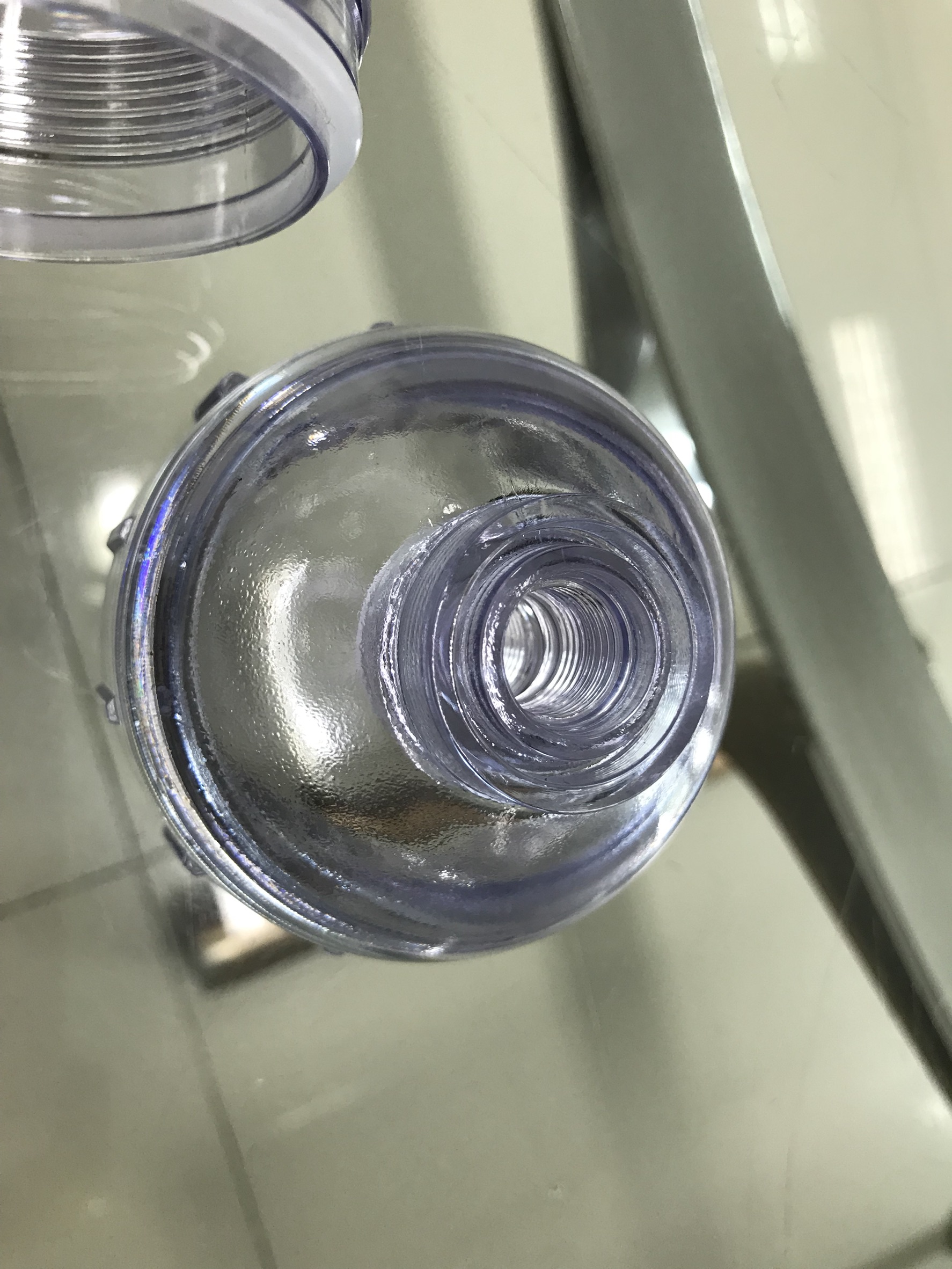 กระบอกใส่สาร ขนาด 12x2.5 นิ้ว เกลียวหัวท้ายขนาด 1/4" (2หุน)