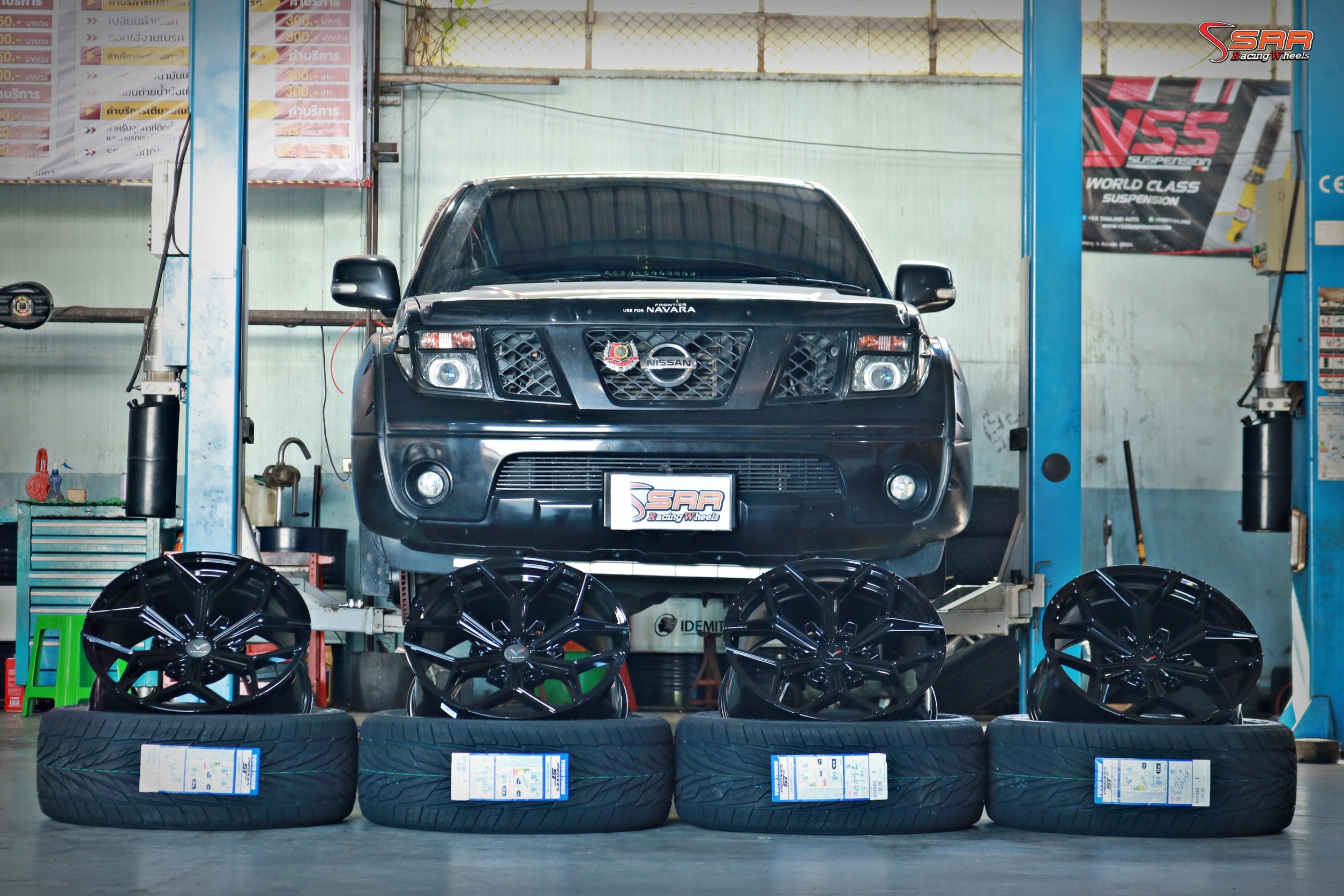 V RACING VZ-01 ขอบ20 6x139.7 ET15 GLOSS BLACK