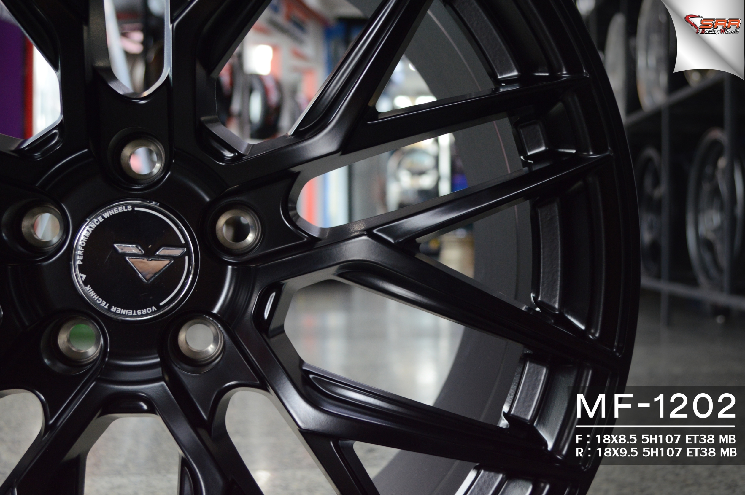 MF-1202 ล้อแม็กซ์สำหรับใส่รถ VOLVO และ CHEVROLET CRUZE ขอบ18 นิ้ว