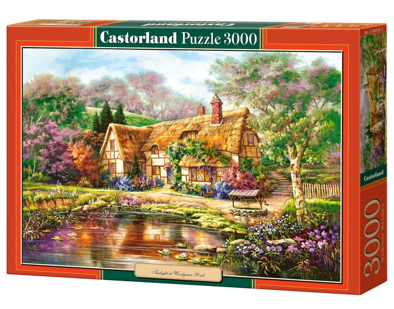 Castorland - Twilight at Woodgreen Pond by Carl Valente 3000 pcs.