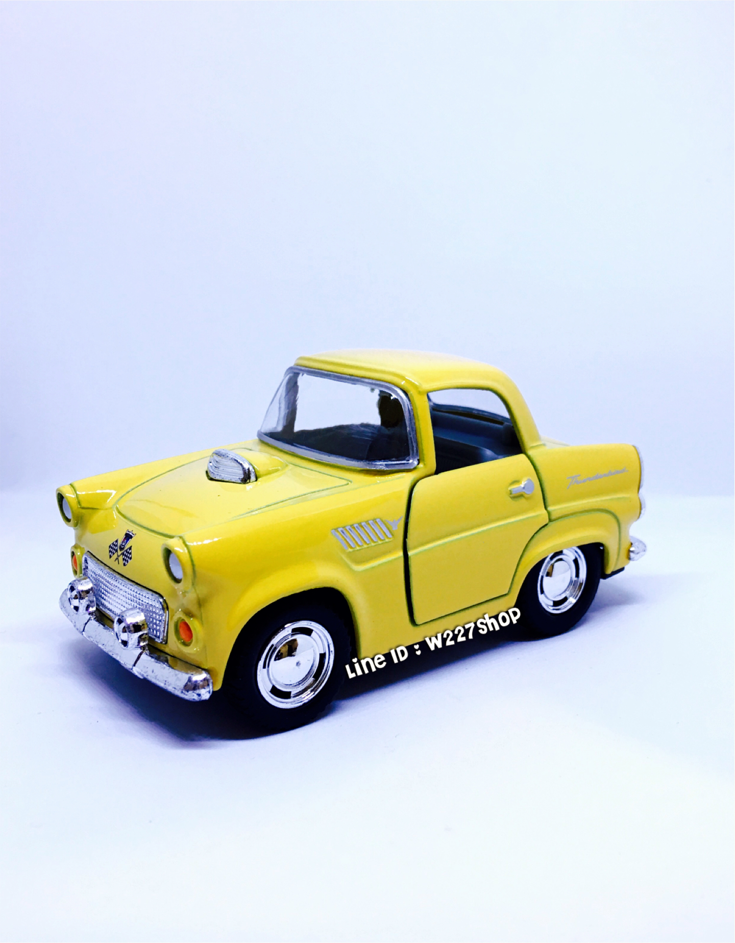 โมเดลรถเหล็ก 1955 Ford Thunderbird ขนาด 4 นิ้ว (ปลีก-ส่ง)