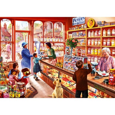 Bluebird Puzzle - Sweetshop by Steve Crisp 1000 pcs.