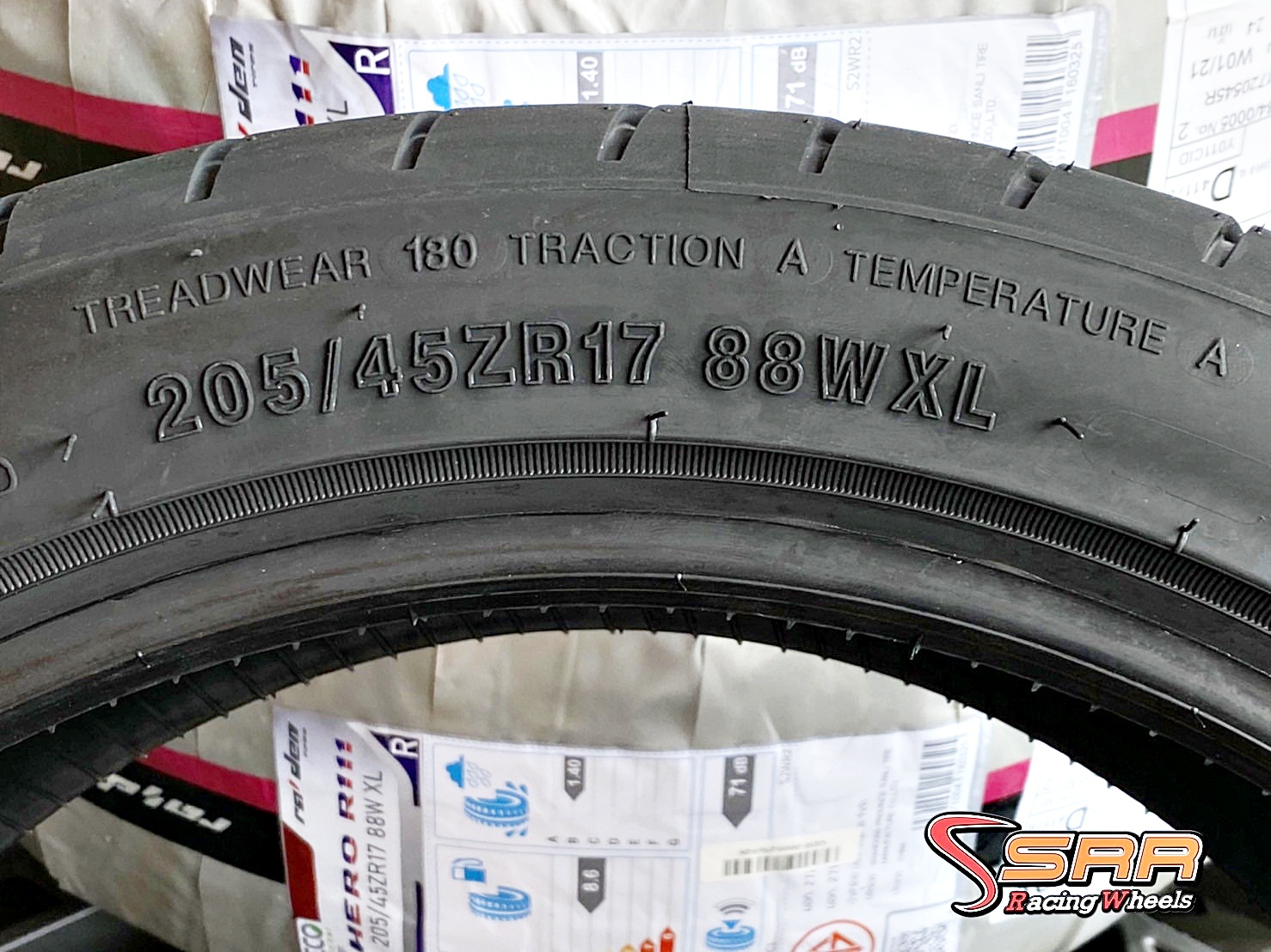 RAIDEN HERO R111 205/45ZR17 ยางขอบขาว ยางใหม่ปี21 ราคาพิเศษ