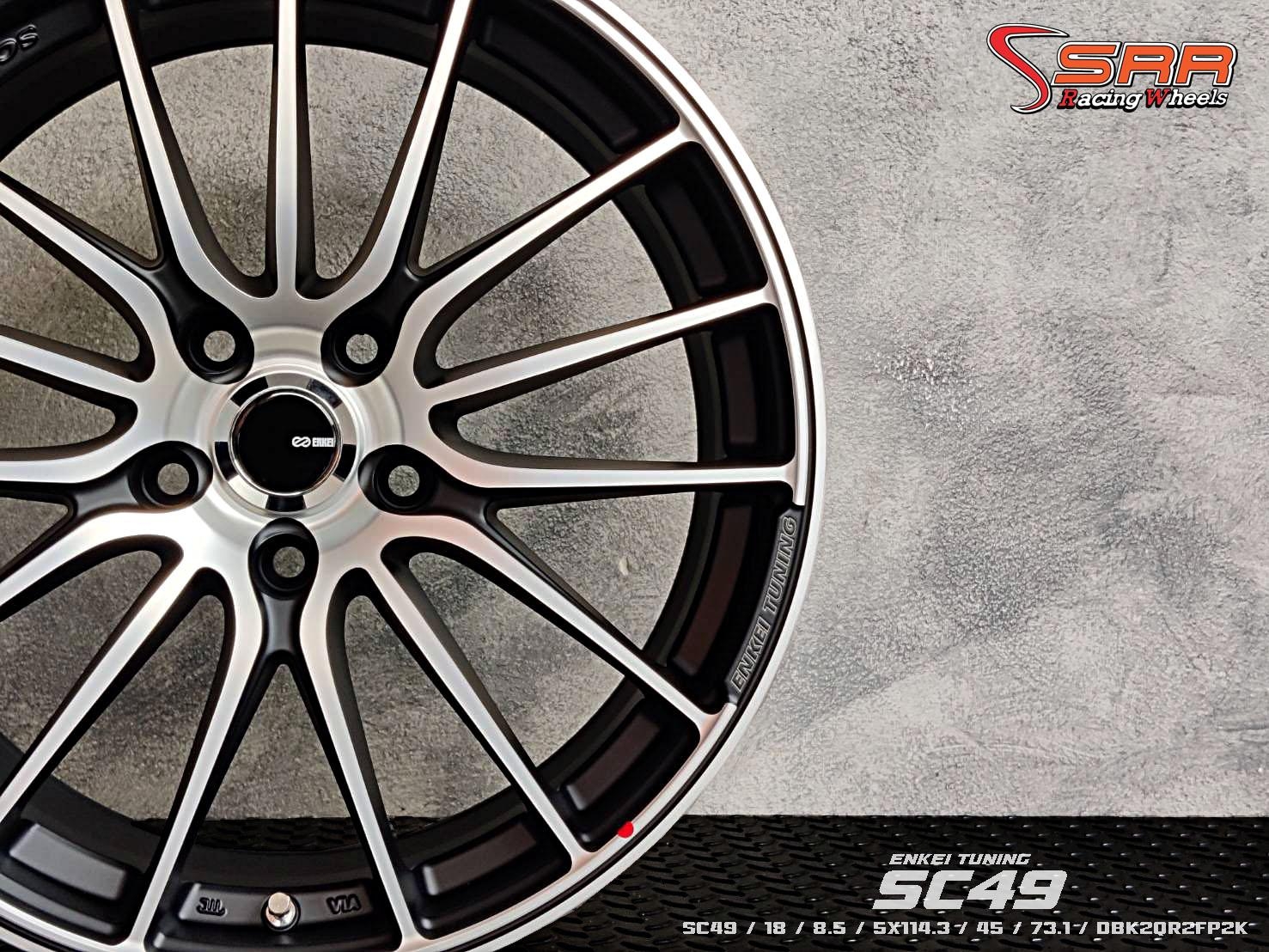 ENKEI TUNING SC49 ขอบ18 5x114.3 DBK2QR2FP2K ราคาพิเศษ