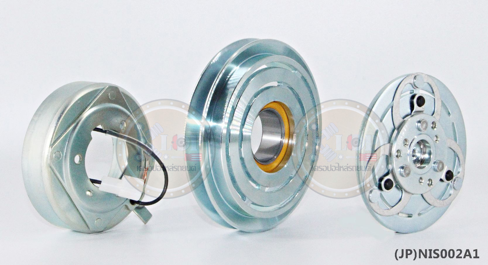(JP)NIS002A1-JP ชุดหน้าคลัทช์(Vinn) NISSAN FRONTIER 2.5 cc. ร่องA (ญี่ปุ่น) 140mm. 1A 12V.