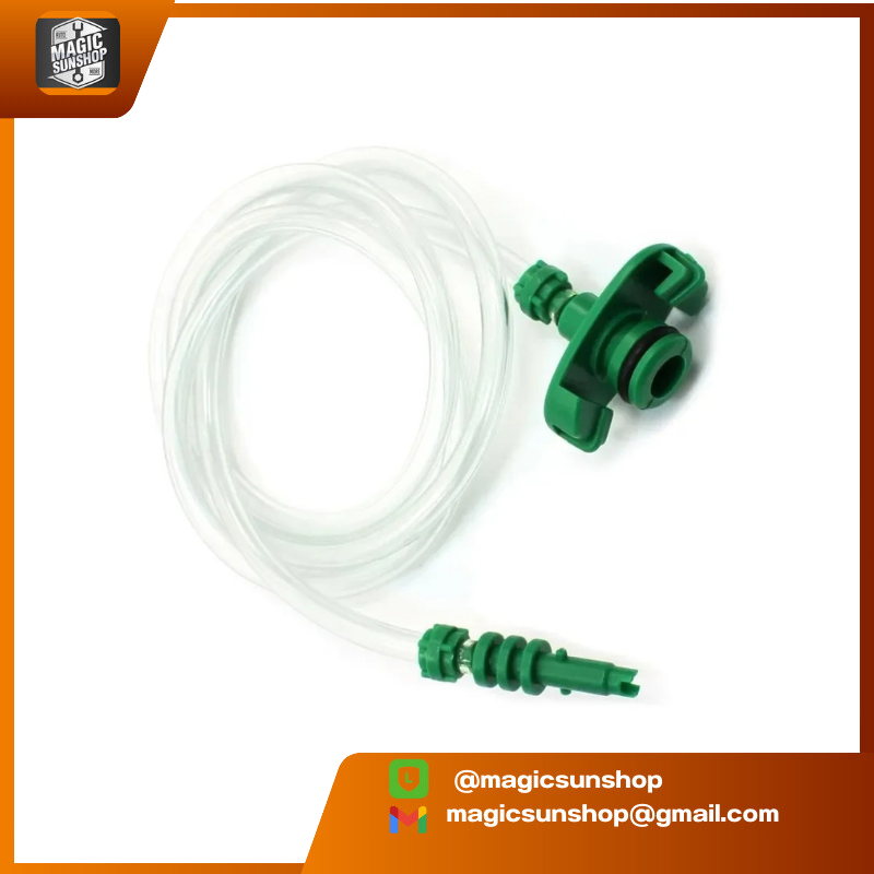 926780 1M 39.41"" Length Air Tubing 10cc Glue Dispenser Syringe Adapter