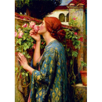 Bluebird Puzzle - The Soul of the Rose, 1903 by John William Waterhouse 1000 pcs.