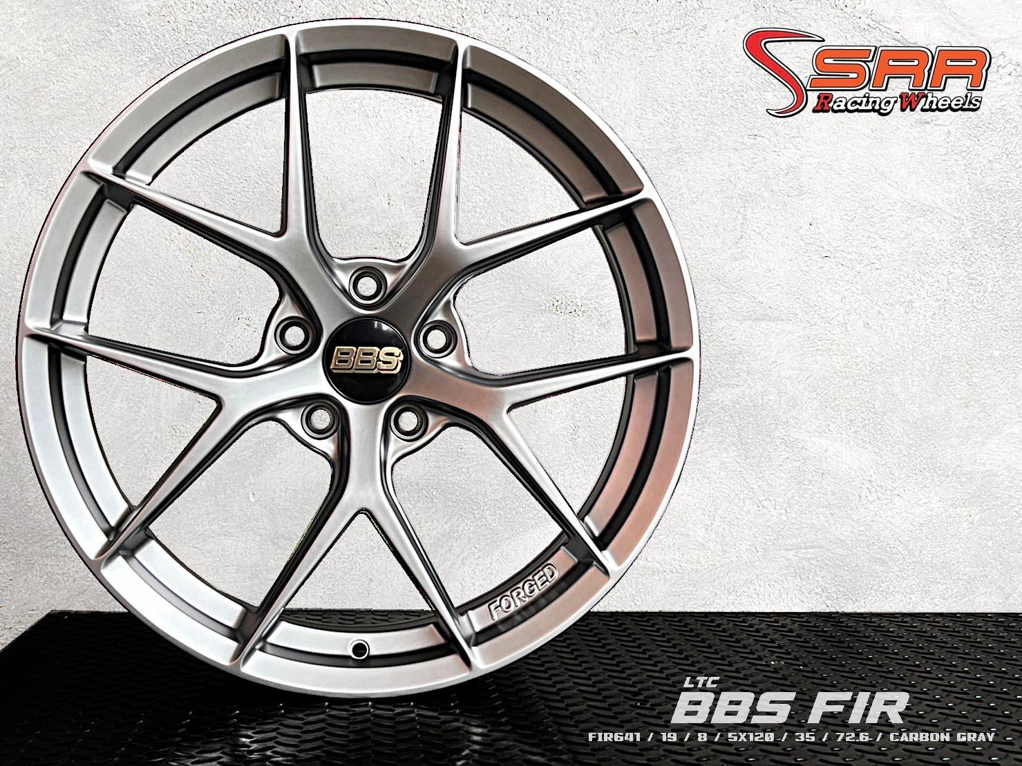 BBS FIR-634/F ขอบ19 5x120 ET35 CARBON GRAY สำหรับรถBMW และ BYD