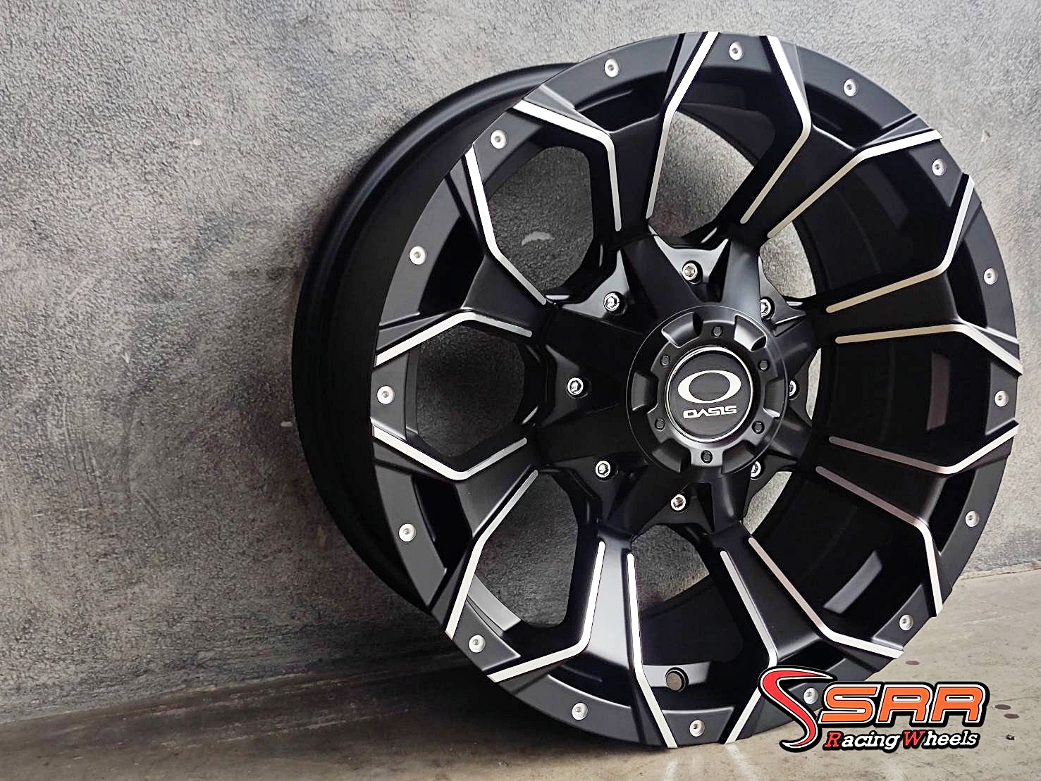 OASIS MARVEL 16x8 6H139.7 ET0 สีดำด้าน ราคาพิเศษ