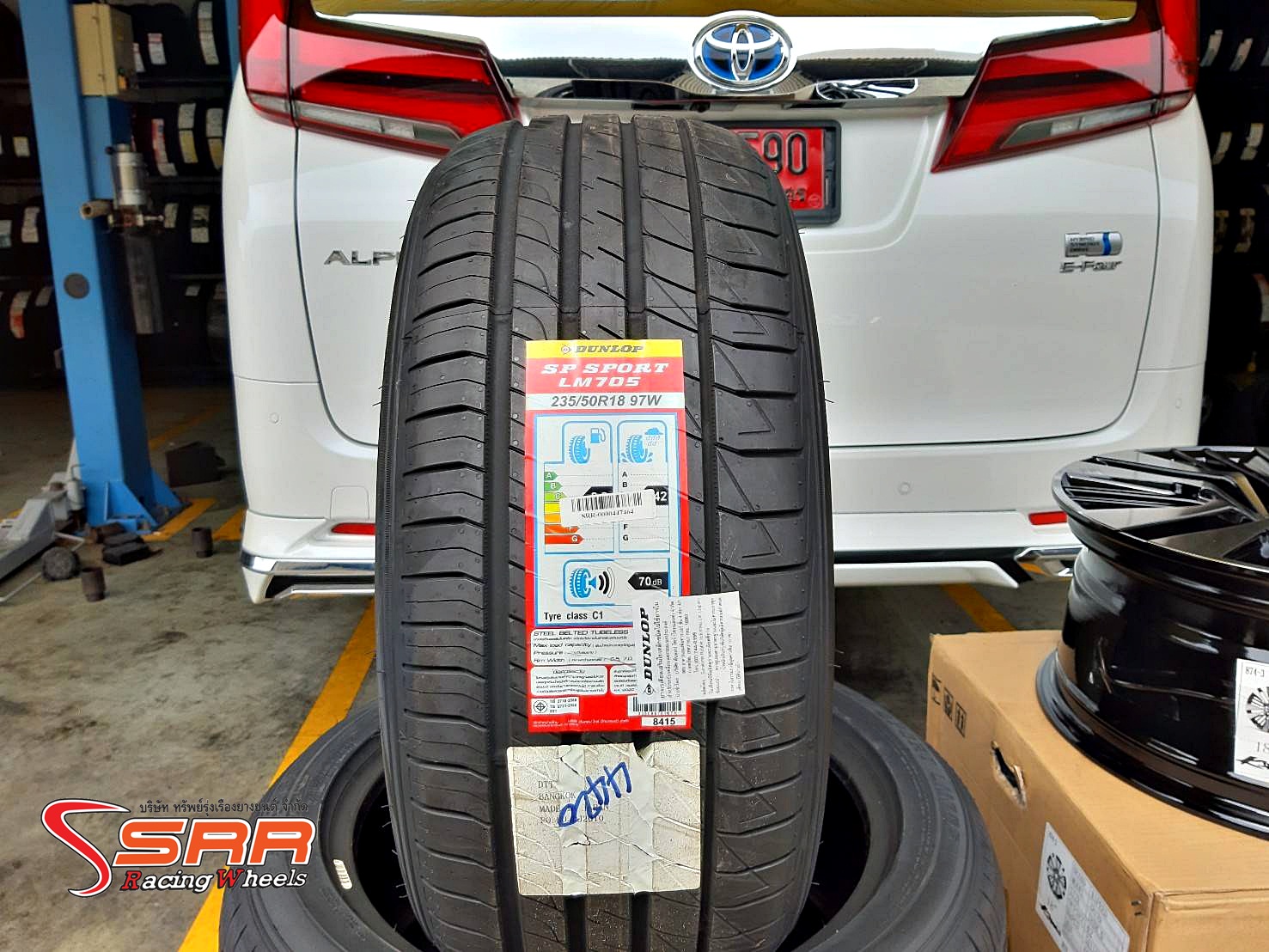 ล้อแม็กซ์ สำหรับใส่รถ TOYOTA ALPHARD , VELLFIRE , CAMRY ขอบ18 นิ้ว