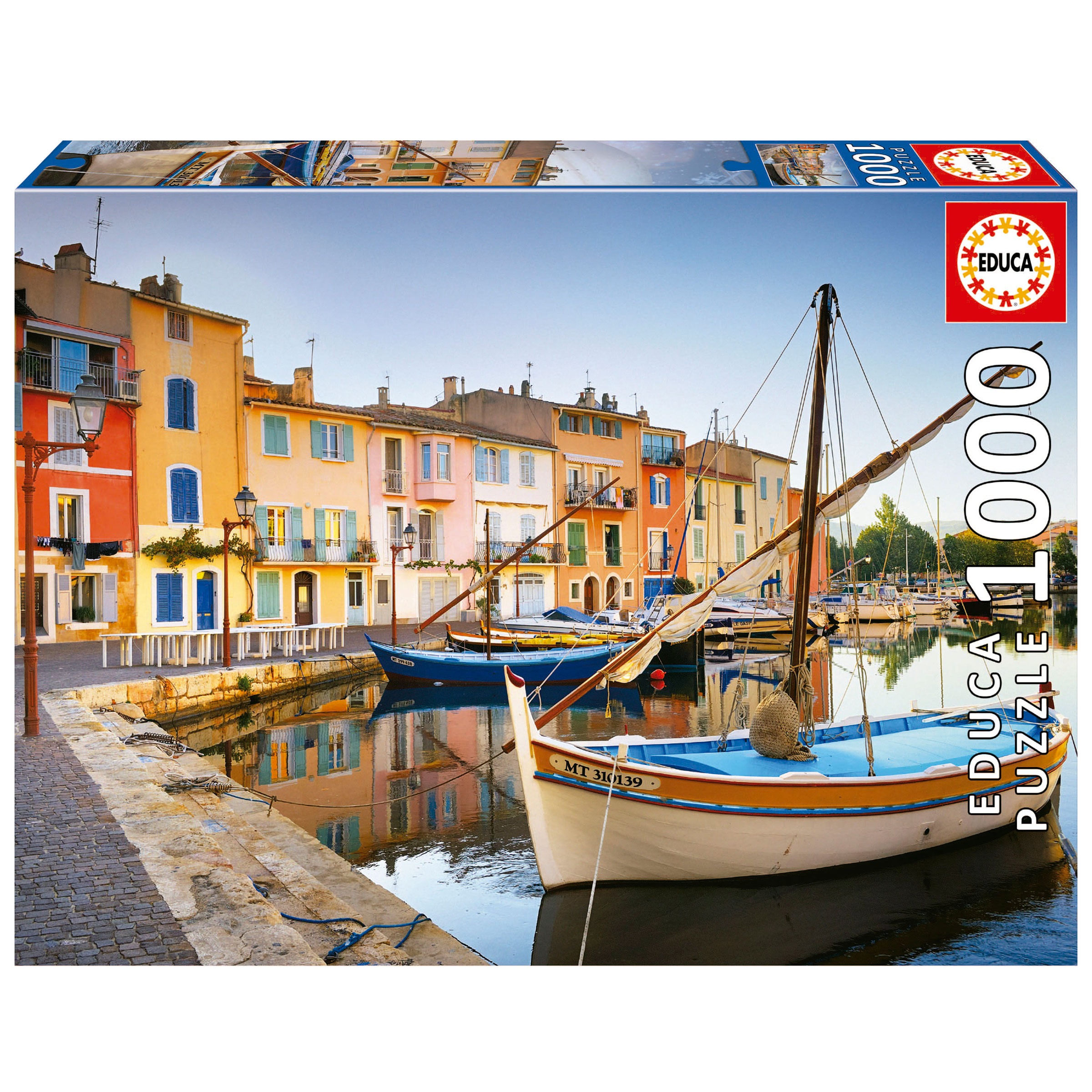 Educa - Harbour in Martigues, Provence by Cornelia 1000 pcs.