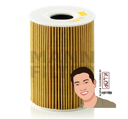 HU9001X ไส้กรองนำมันเครื่อง (PORSCHE) 911(997) CARRENA S,CAYENNE 4.8S : MANN-FILTER แท้นำเข้ายุโรป