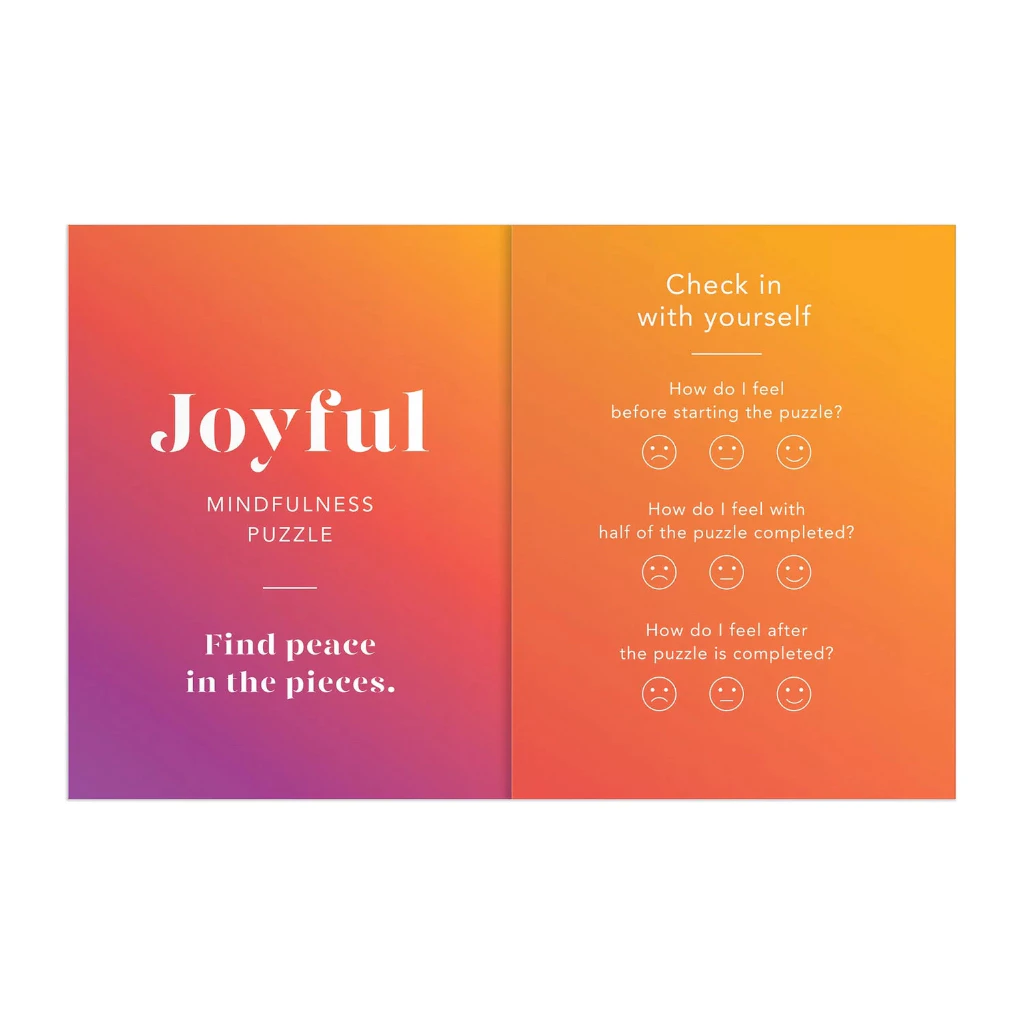 Galison - Mindfulness Puzzle : Joyful 1000 pcs.