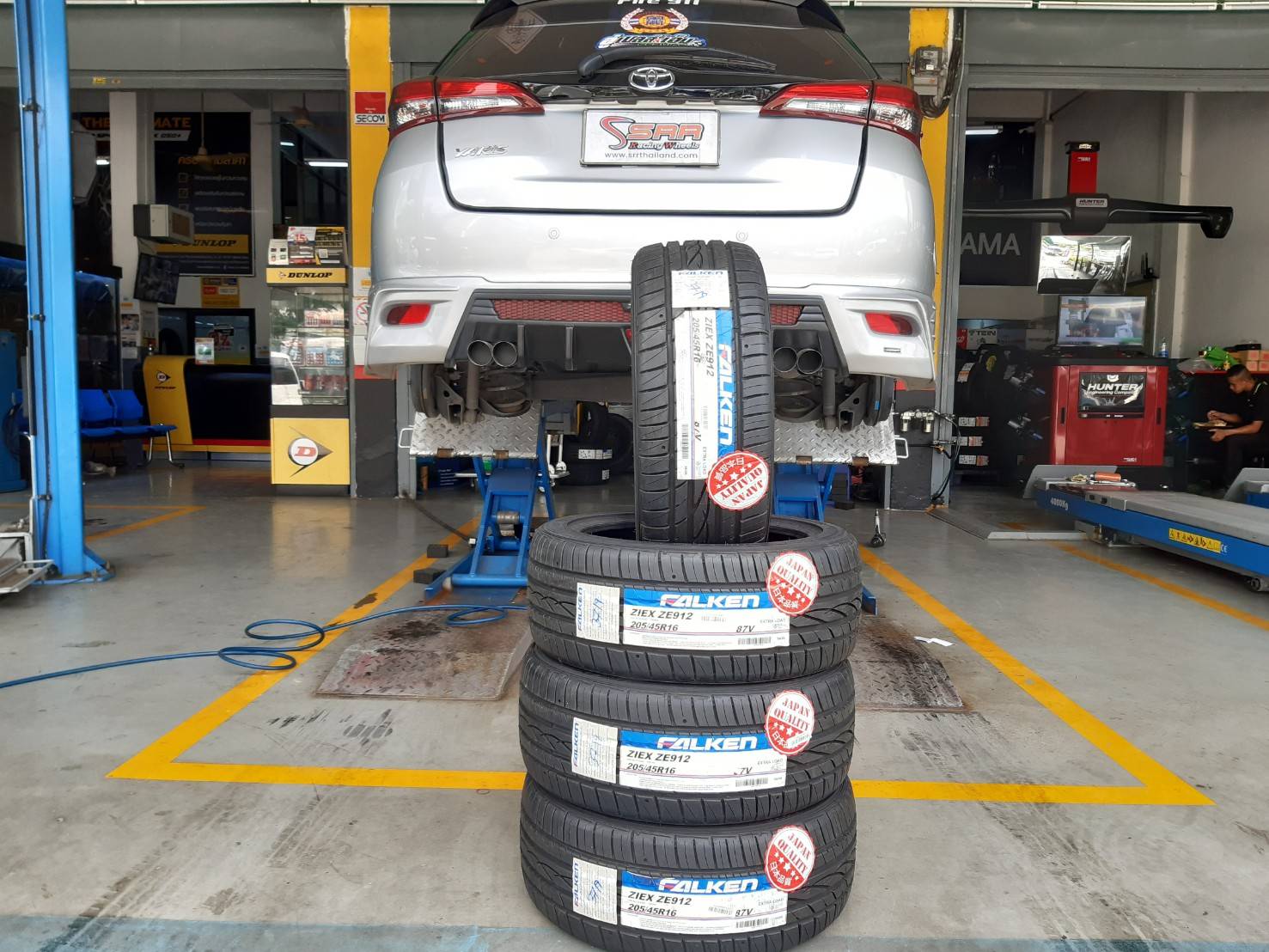FALKEN ZE912 205/45R16 ยางใหม่ ลดราคาพิเศษ