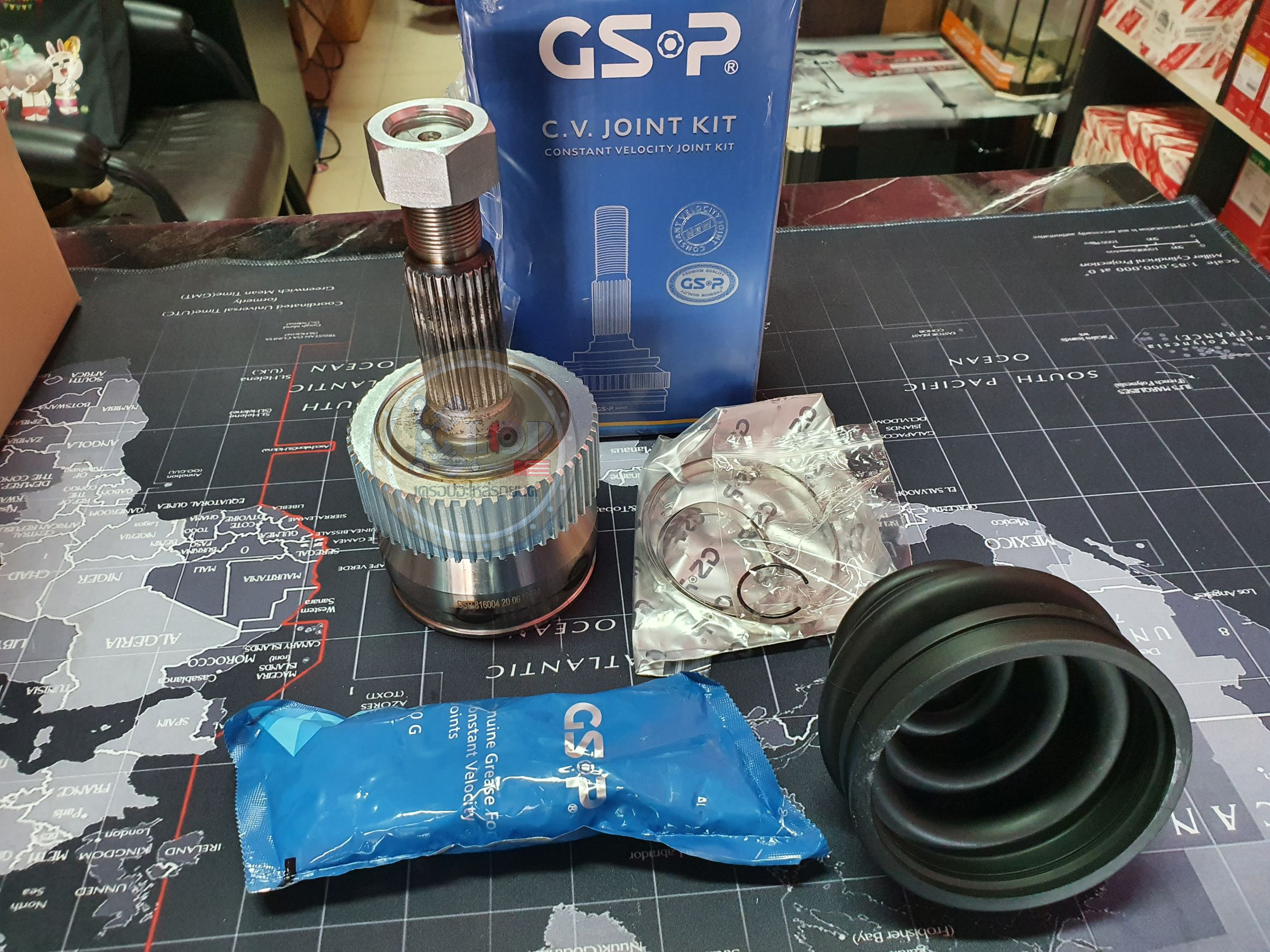 รหัสสินค้า 816004 ฟันนอก27 ฟันใน32 คอบ่าซีล69.6 มีABS [หัวเพลานอก ยี่ห้อGS-P] CHRYSLER JEEP GRAND CHEROKEE
