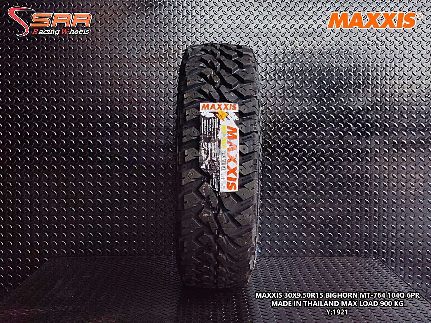 MAXXIS BIGHORN MT-764 30X9.50R15 ยางใหม่ปี2021 ราคาพิเศษ