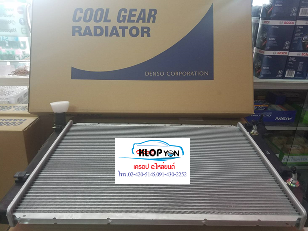 แผงหม้อน้ำ DENSO COOL GEAR ( TOYOTA Wish'03 A/T)