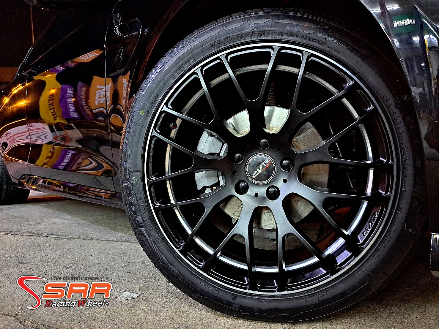 CVR K.speed ขอบ19 หน้า8.5 หลัง9.5 5x120 สำหรับใส่รถBMW และ BYD