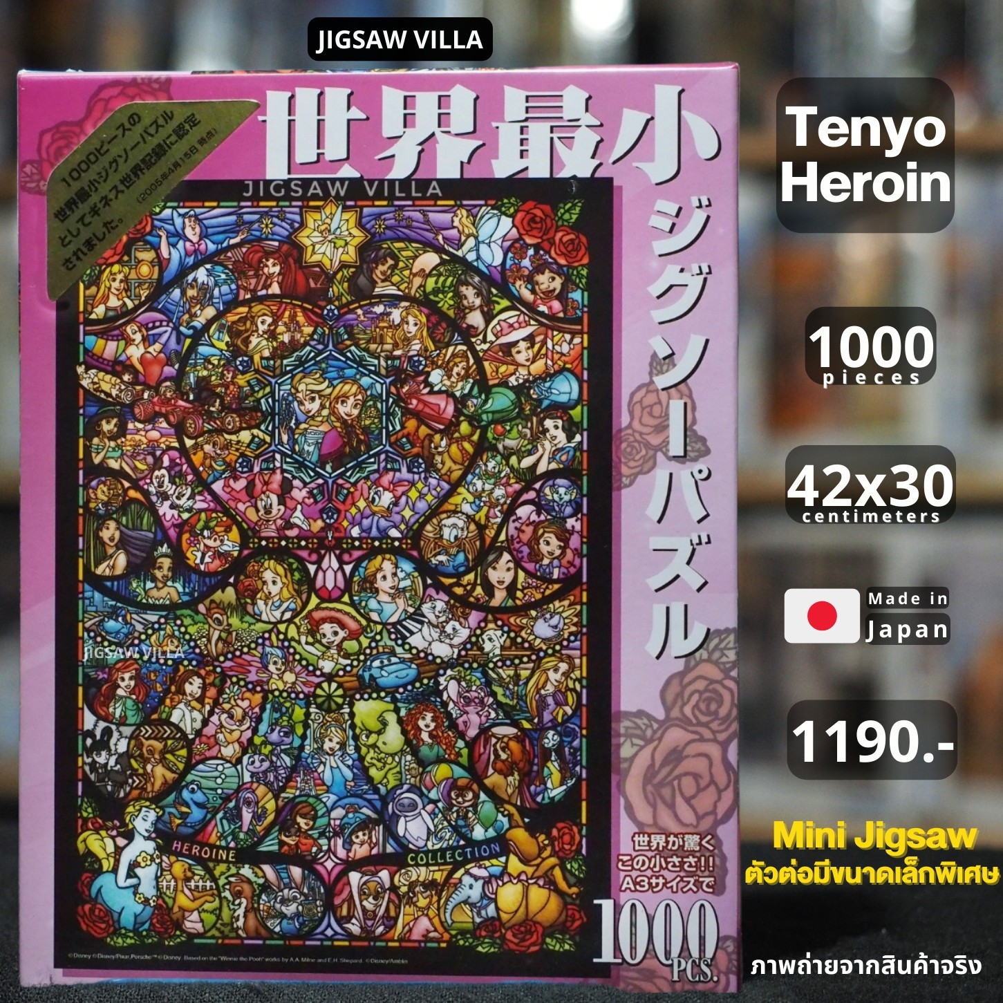 Tenyo - Disney : Pixar Heroine Collection (Gyutto Size) 1000 pcs.
