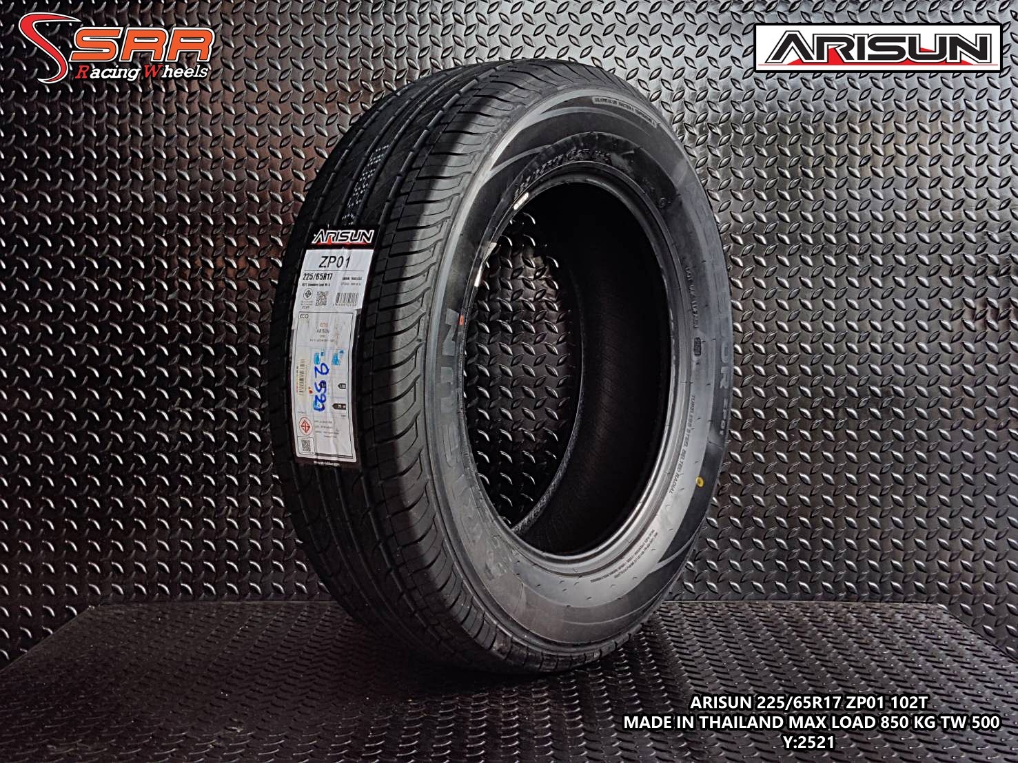 ARISUN ZP01 225/65R17 ยางใหม่ ยางไทยปี2021 ราคาพิเศษ