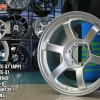TE37 SUV ขอบ18x9 ET+0 6x139.7 HS วงละ 4,500 บาท