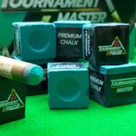 ชอล์คฝนหัวคิว รุ่น Tournament Master สีเขียวเข้ม (SPRUCE)